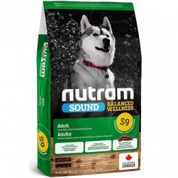 Сухий корм для дор собак, S9_NUTRAM Sound BW, з ягням та ячменем, 2кг