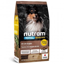 Сухий корм для собак всіх життєвих стадій,T23_NUTRAM Total GF, з куркою та індичкою 2кг