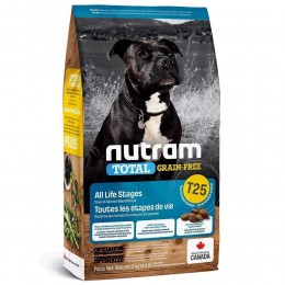 Сухий корм для собак всіх життєвих стадій, T25_NUTRAM Total GF, з лососем та фореллю 2кг