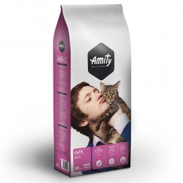 Сухий корм для котів, AMITY ECO Cat MIX, для усіх порід, мікс м'яса, 20kg (203)
