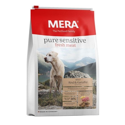 MERA ps fresh meat Rind&Kartoffel корм для дор. собак із свіжим м'ясом яловичини і картоплі; без/зерн 12,5 кг