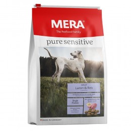 Сухий корм для дорослих собак, MERA ps Lamm&Reis,  з ягням та рисом 12,5кг (107)