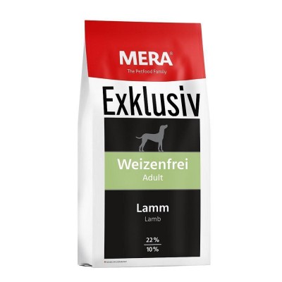  MERA EXCLUSIV weizenfrei Adult Lamm корм для собак з ягням (без пшениці) 15 кг (130)
