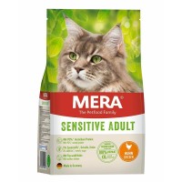 Сухий корм для дорослих котів, MERA Cats Sensitive Adult Сhicken (Huhn), із чутливим травленням з куркою, 10 кг (118)