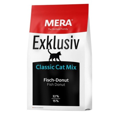 MERA EXCLUSIV Classic Cat Fish-Mix корм для котів із рибою, 10 кг 