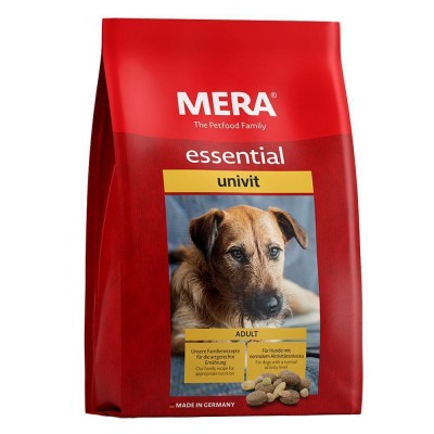 MERA essential Univit корм для собак з норм рівнем активності (змішана крокета),12.5 кг (139)