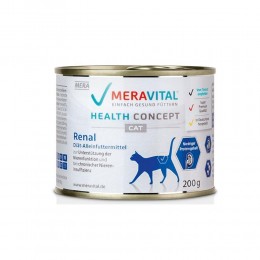 Вологий корм  для котів, MERA MVH Renal, при хворобах нирок, 200 гр