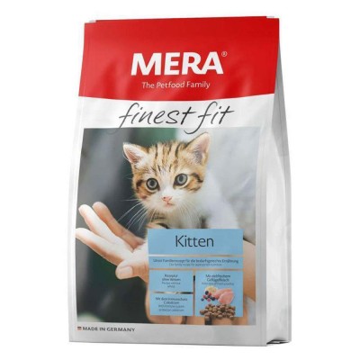  MERA finest fit Kitten корм для кошенят, зі свіжим м'ясом птиці та лісовими ягодами, 4 кг