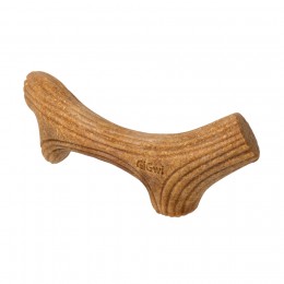 Іграшка для собак Ріг жувальний GiGwi Wooden Antler, дерево, полімер, M