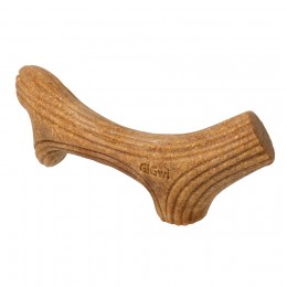 Іграшка для собак Ріг жувальний GiGwi Wooden Antler, дерево, полімер, L
