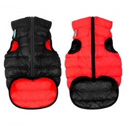 Курточка для собак AiryVest двостороння, розмір XS 30, червоно-чорна