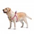 Шлея для собак анатомічна WAUDOG Nylon з QR паспортом, малюнок "Єдиноріг", пластиковий фастекс, Ш 15 мм, Дов 40-55 см