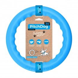 Кільце для апортировки PitchDog30, діаметр 28 см,, блакитний