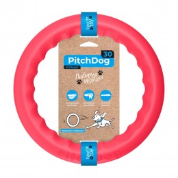 Кільце для апортировки PitchDog30, діаметр 28 см,, рожевий