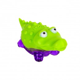 Іграшка для собак Крокодильчик з пищалкою GiGwi Suppa Puppa, гума, 9 см
