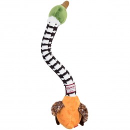 Іграшка для собак Качка з хрусткою шиєю і пищалкой GiGwi Crunchy, текстиль, гума, пластик, 54 см