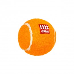 Іграшка для собак М'яч (3) з пищалкою маленький GiGwi Catch & fetch, тенісна гума, 4,8 см