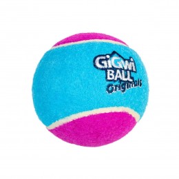 Іграшка для собак Три м'ячі з пищалки GiGwi Ball, тенісних гума, 8 см