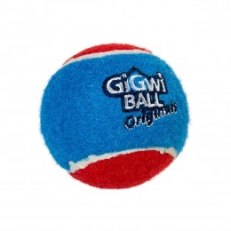 Іграшка для собак Три м'ячі з пищалки GiGwi Ball, тенісних гума, 6 см