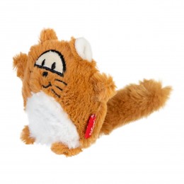 Іграшка для собак Лисиця з великою пищалкою GiGwi Plush, плюш, штучне хутро, 18 см
